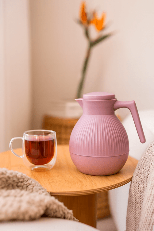 garrafa de cafe rosa 1