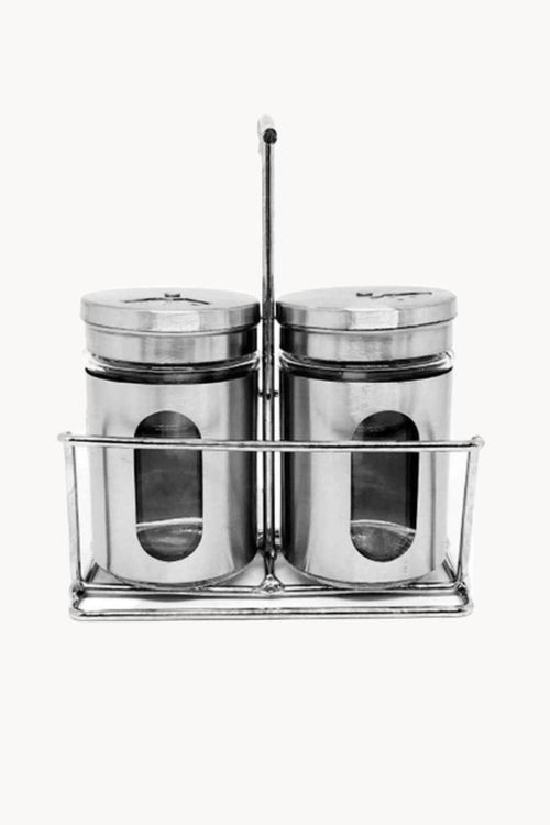 Porta Condimentos em Aço Inox 3 Peças