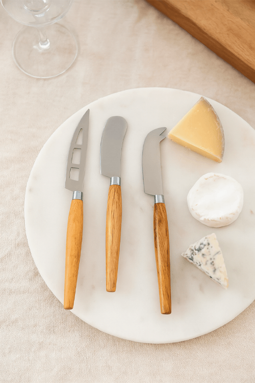 Conjunto de Facas para Queijo 3 Peças
