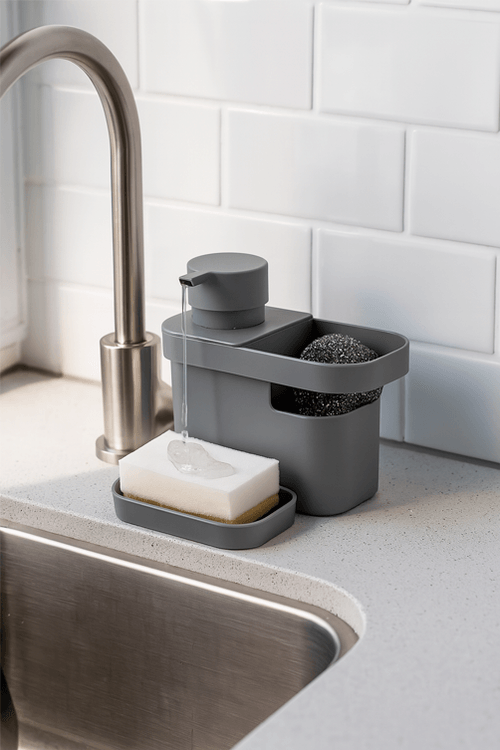Dispenser Detergente e Organizador 650Ml