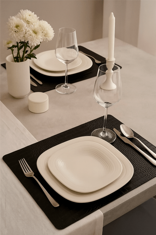 Lugar Americano Premium Croco em Pvc