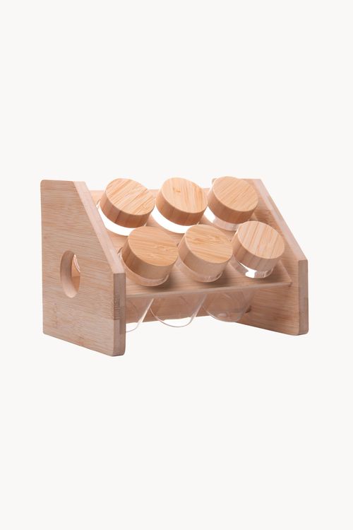 Conjunto Potes em Borossilicato 6 Peças 120Ml