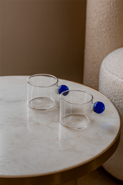 Conjunto de Canecas em  Borosilicato 200ml