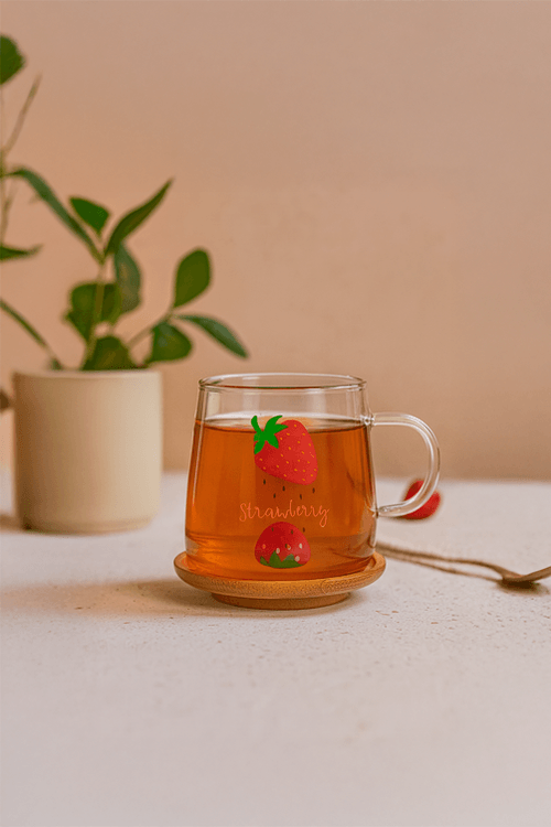 Caneca em Vidro Borossilicato 3D 280ml