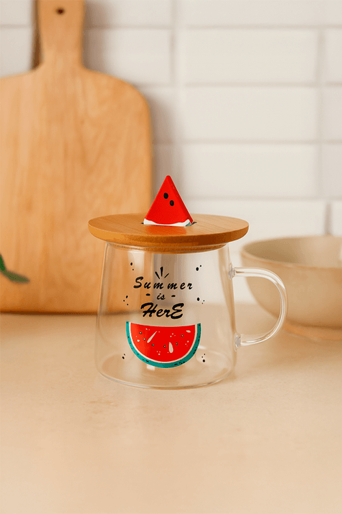 Caneca em Vidro Borossilicato 3D 280ml