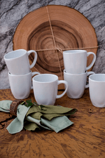 Caneca Ryo White em Porcelana 260ml