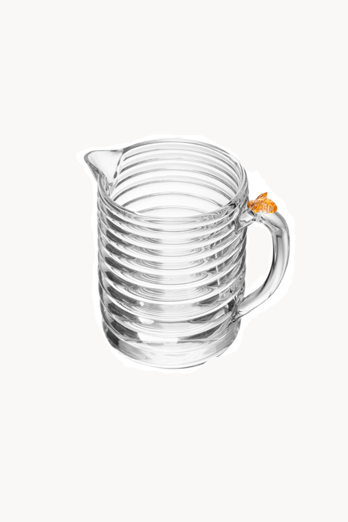 Leiteira Little Bee 595ml Cristal