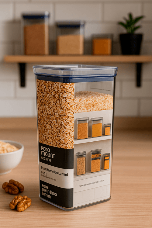 Pote Hermético Lumini 3,500ml
