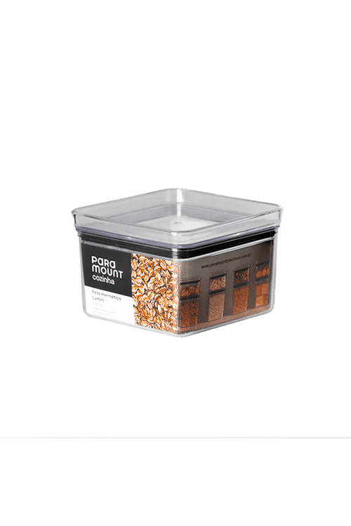 Pote Hermético Lumini Quadrado 830 ml