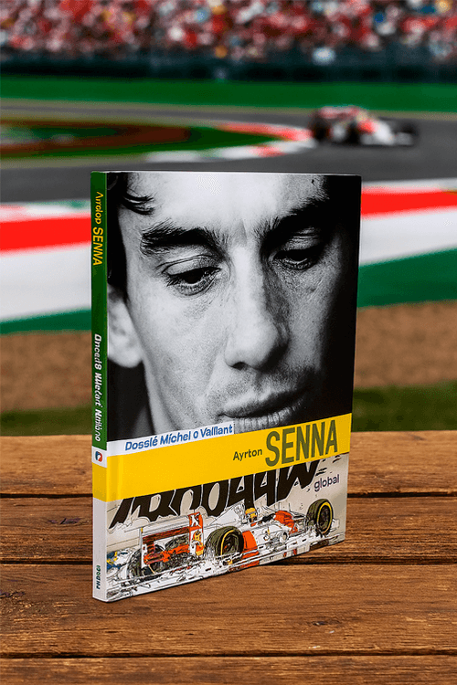 Livro Ayrton Senna em Capa Dura