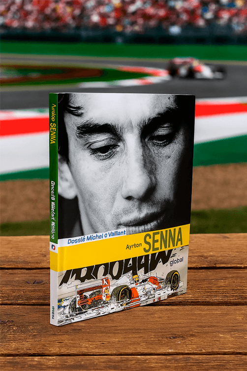 Livro Ayrton Senna em Capa Dura