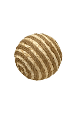 bola decorativa fibra
