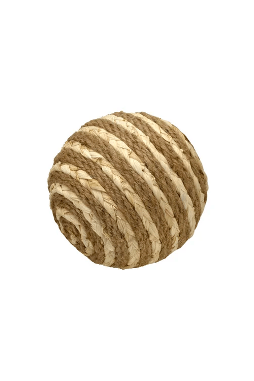 Bola Decorativa de Fibra Natural 12cm