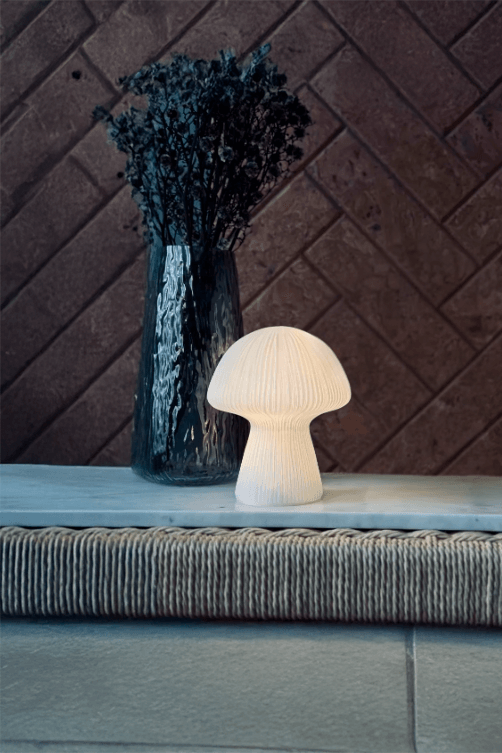 luminaria led mushroom