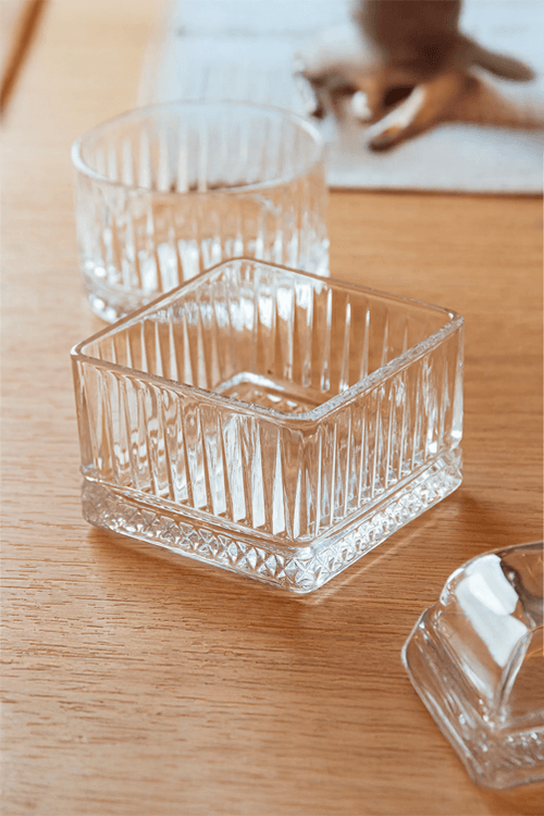Conjunto de 6 Petisqueiras Quadradas 9cm