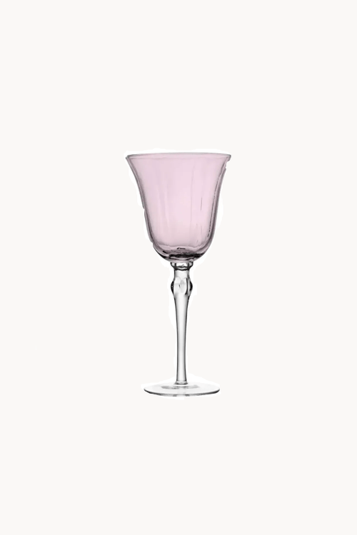 Taça de Champanhe Rosa e Cinza 250ml