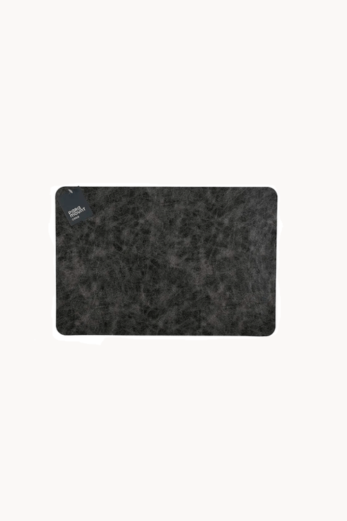 Lugar Americano Premium Tex em Pvc Preto