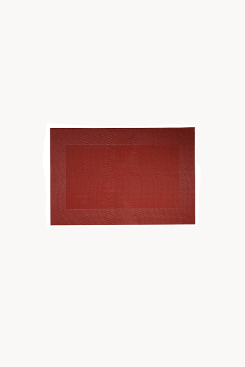 Lugar Americano Frame Vermelho