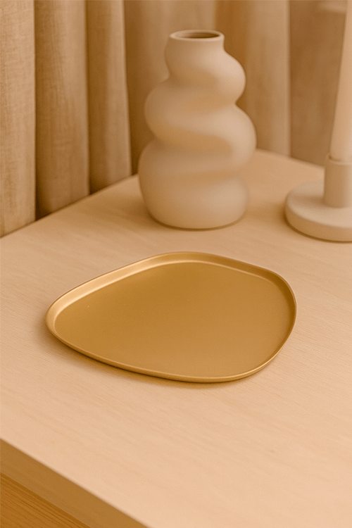 Bandeja Decorativa em Metal