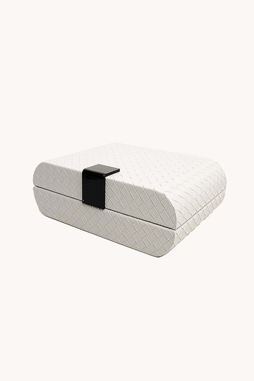 Caixa Decorativa com Revestimento em Pu