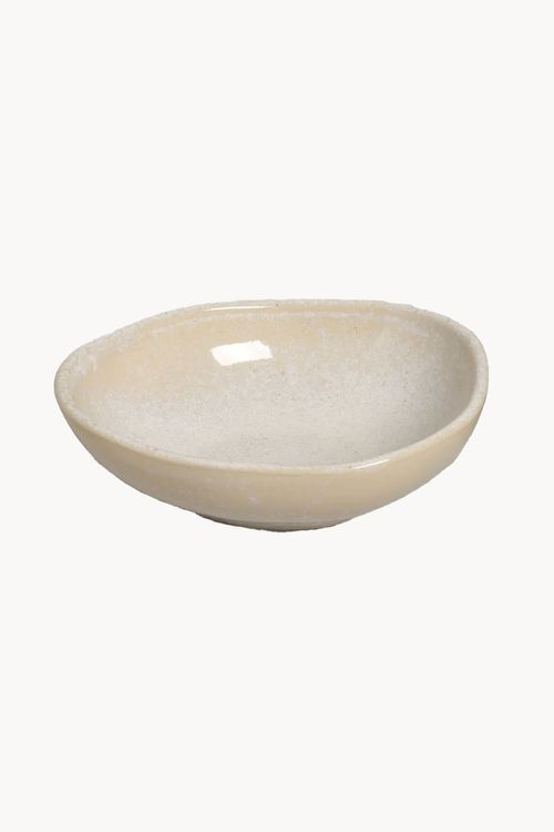 Bowl Oval Orgânico Latte em Stoneware 265ml