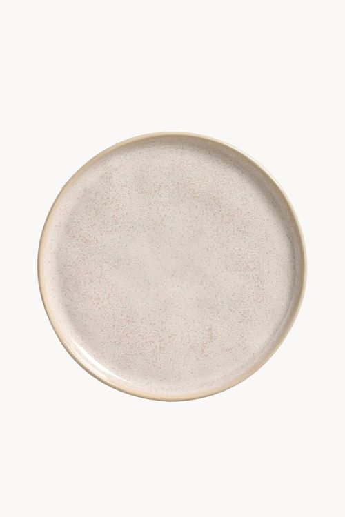 Prato Sobremesa Bio Latte em Stoneware