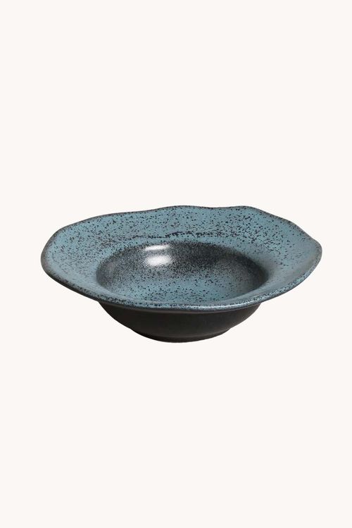 Prato de Massa Orgânico Night  em Stoneware