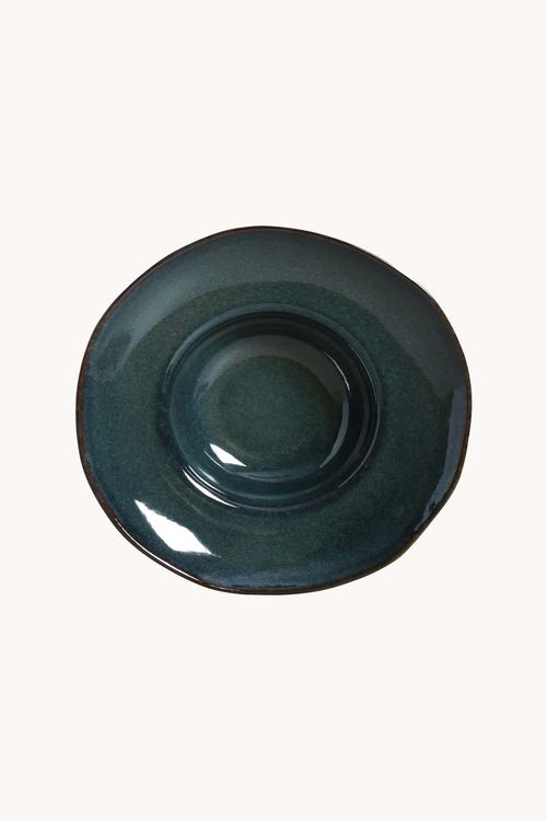 Prato de Massa Orgânico Oceano em Stoneware