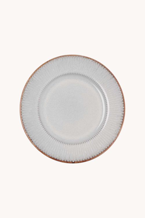 Prato para Sobremesa Linear em Ceramica