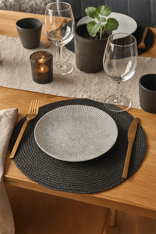 Prato Raso  Diamantina Max em Porcelana