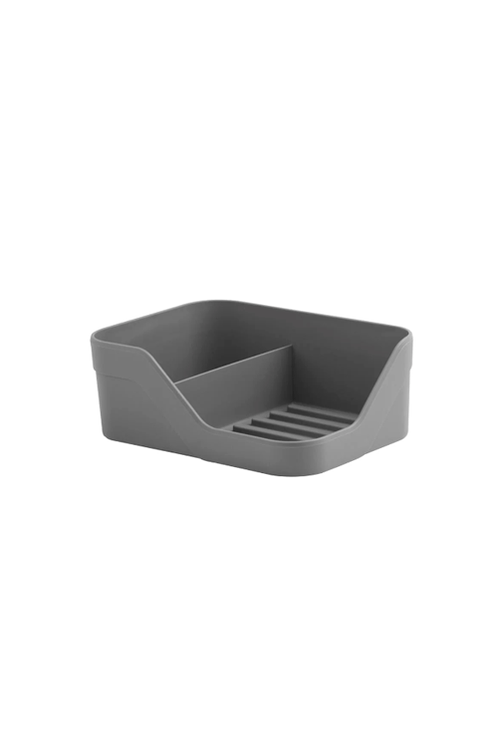 Organizador de Pia Trium Duplo Cinza