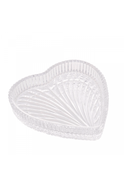 Petisqueira de Cristal Heart