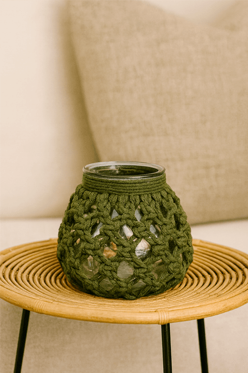 Vaso Decorativo em Vidro Tamanho P
