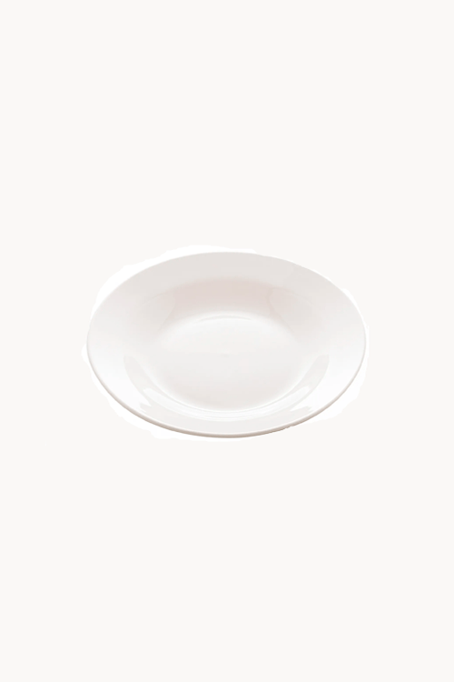 Prato Fundo de Porcelana Clean