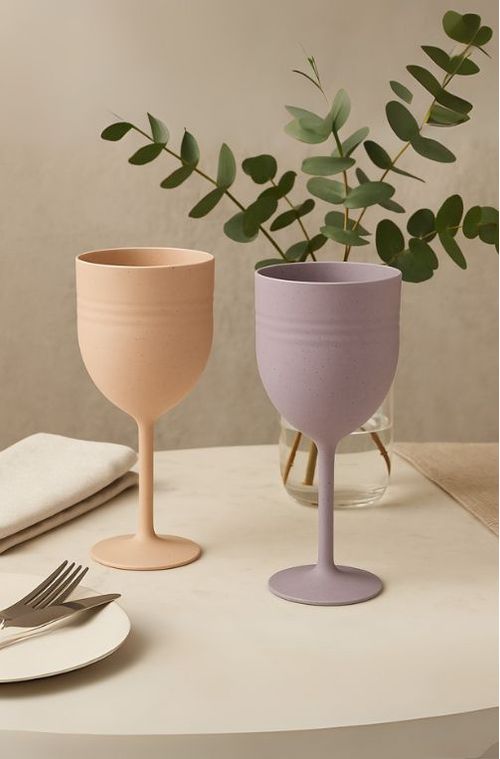 Taça de Bambu e PP Lines Sortida 330ml