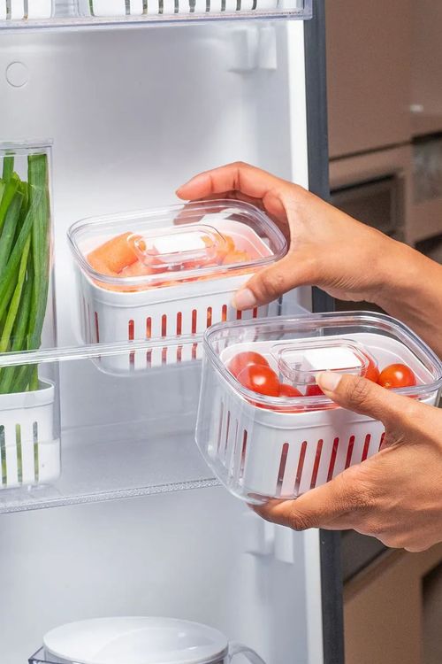 Organizador Clear Fresh com Cesto 650Ml