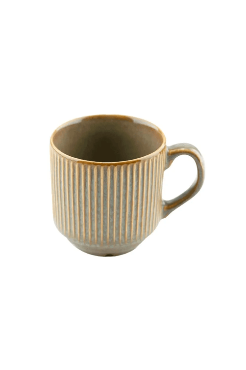 caneca striato verde oliva