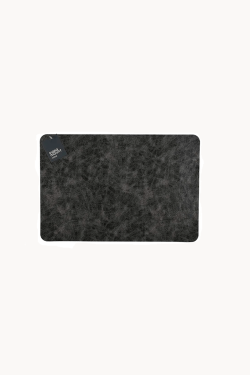 Lugar Americano Premium Tex em Pvc Preto