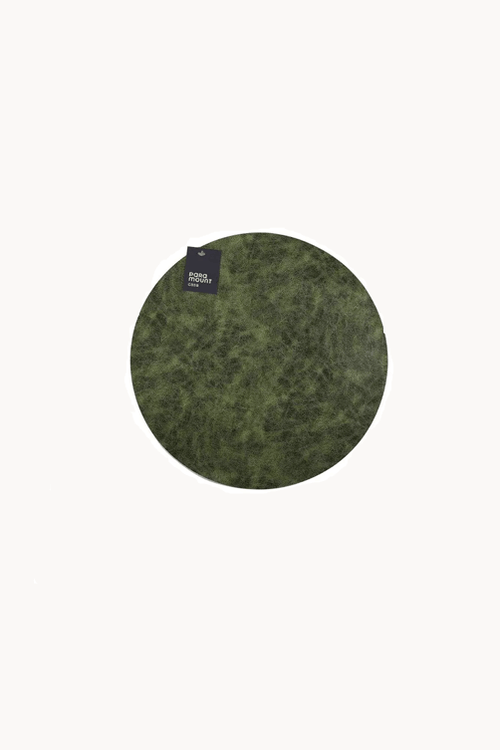 Lugar Americano Premium Tex Redondo Verde