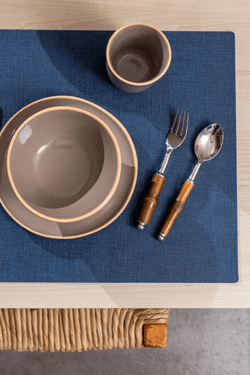 Jogo Americano Avulso Cozy Azul