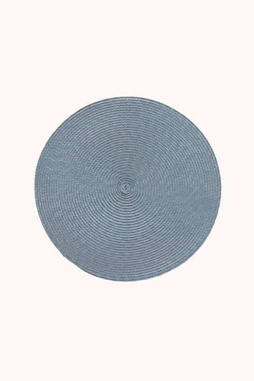 Jogo Americano Luna em Polipropileno Azul