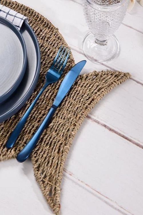 Jogo Americano em Rattan Peixe