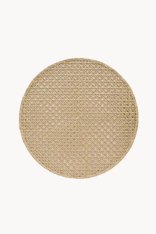 Jogo Americano Redondo Brazil Nature em Polipropileno