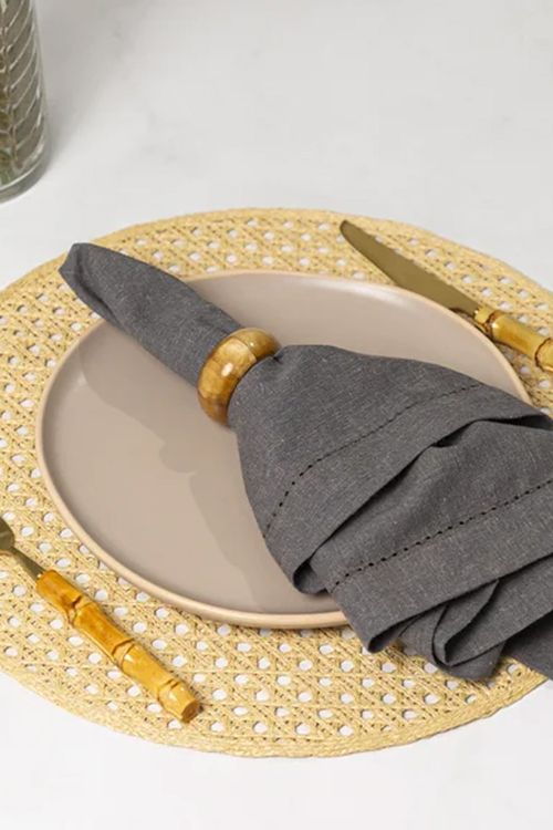 Jogo Americano Redondo Brazil Nature em Polipropileno