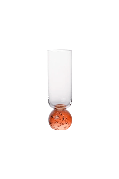 Taça Champanhe Bubble Âmbar