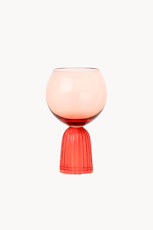 Taça Poente para Água  Ambar e Rosa 460ml