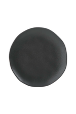 Prato Fundo Organico Preto Matte em Stoneware