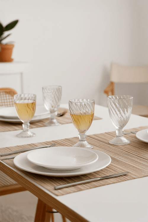 Jogo 6 Taças Água/Vinho Vidro Elysée 325 ml Transparente