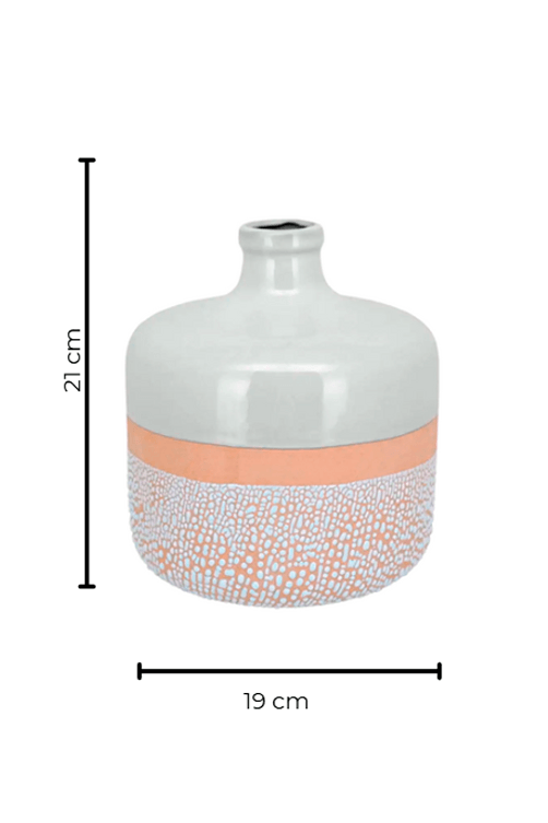 Vaso Decorativo em Ceramica Tamanho M1