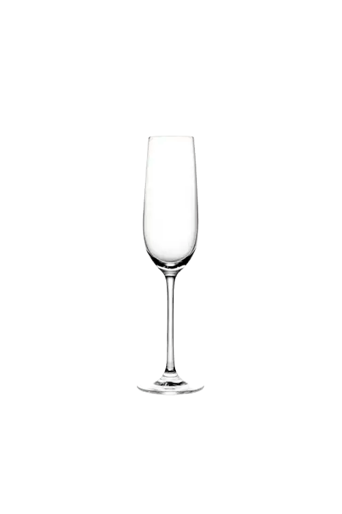 Jogo de 6 Taças Beatriz para Champanhe em Cristal 250ml
